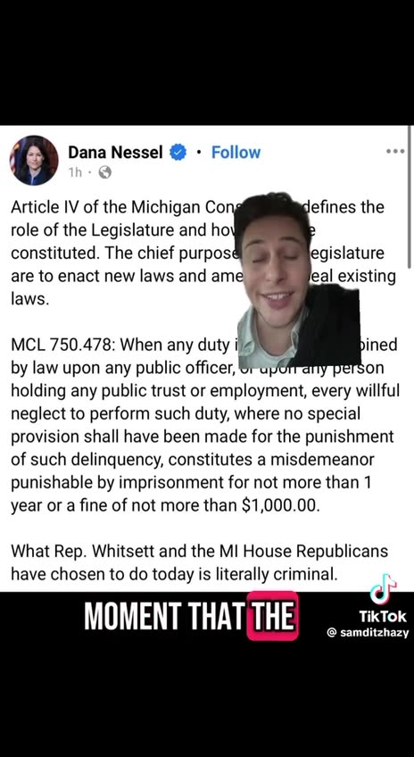 What's going on in Michigan ?