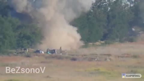 Shelling of the headquarters of one of the artillery units of the Armed Forces of Ukraine