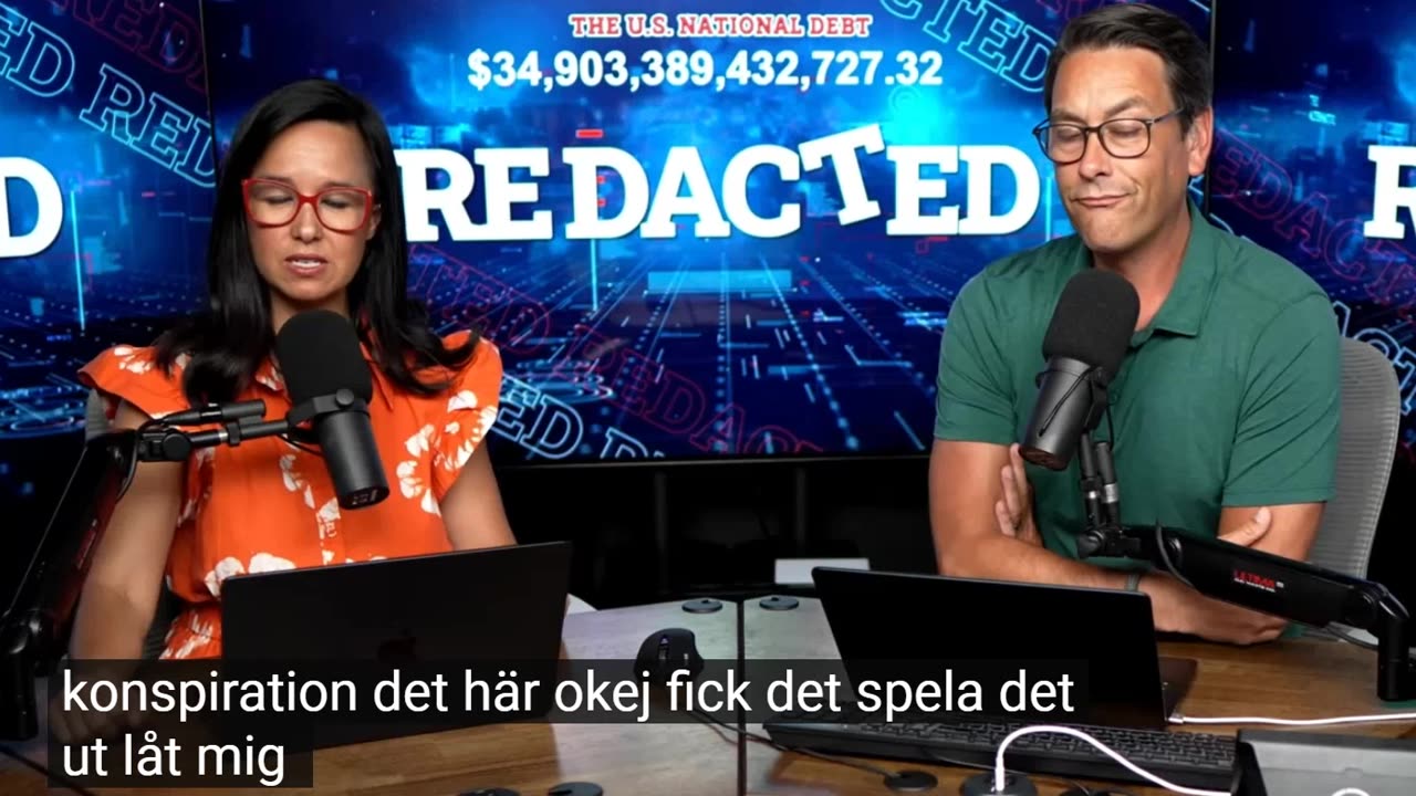 # 1043 - Redacted: Vem var uppe på vattentornet när Trump sköts? SVENSKTEXTAD.