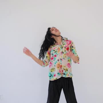 A Model Dancing