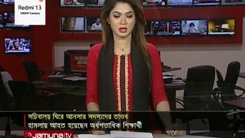 আনসারদের তাণ্ডবে আহত ৪০ শিক্ষার্থী; হাসনাতের মাথায় গুরুতর আঘাত | Ansar-student clash | Jamuna TV