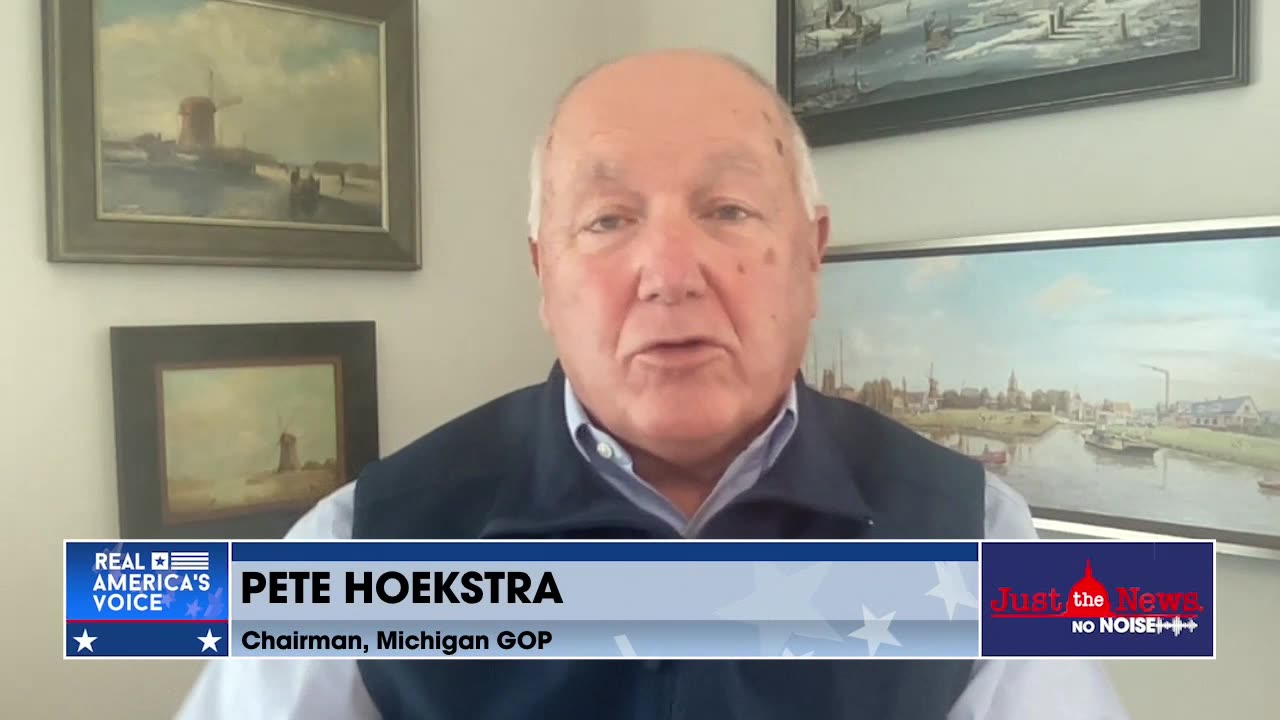 MI GOP Chair Pete Hoekstra celebrates ‘team effort’ turning Michigan red