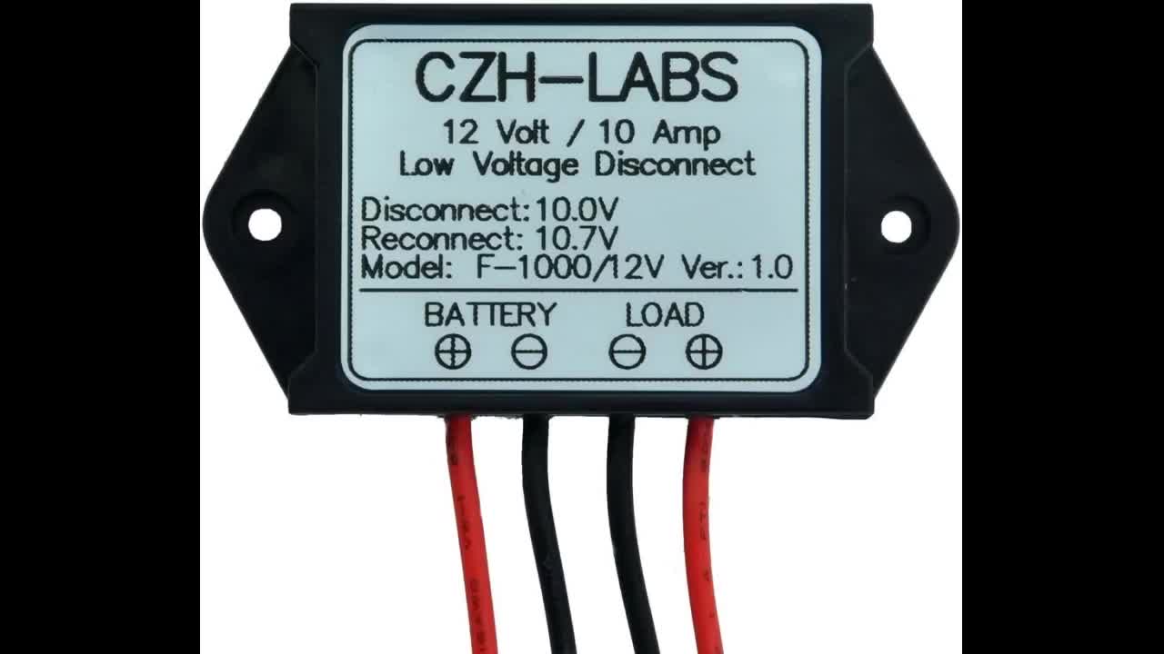 Review: CZH-LABS Electronics-Salon 1PCS Low Voltage Disconnect Module LVD, 12V 10A, ProtectPro...