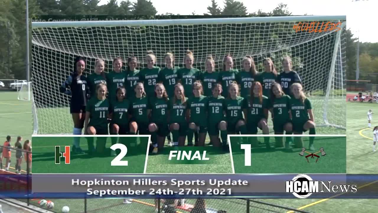 Hopkinton Hillers Sports Update 9-27-2021