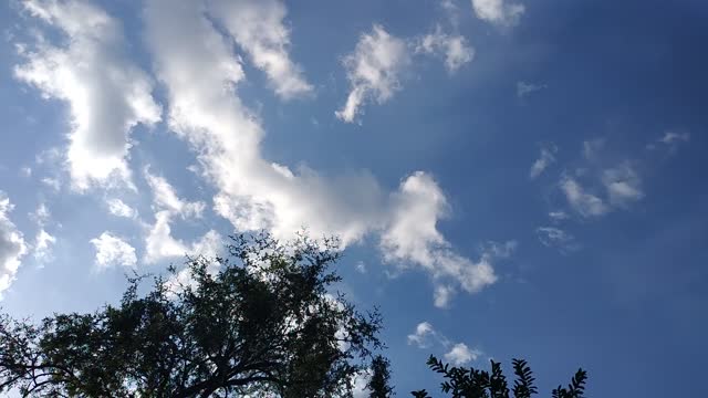 Sky time lapse video