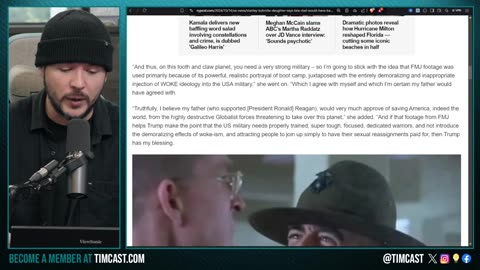 EPIC Trump Military Ad SLAMMING Woke Military Goes VIRAL, Kubricks Daughter BACKS TURMP Use Of FMJ