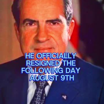 This Week in History | Nixon Shocks the World with Resignation Announcement