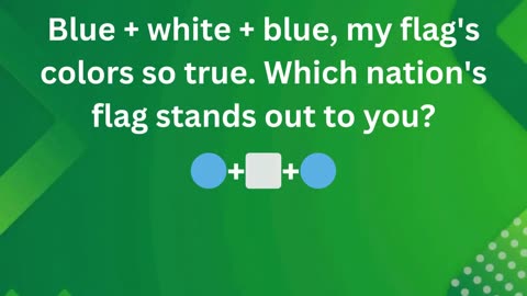 Guess the Country Name from Flag Color _ Riddle (3)
