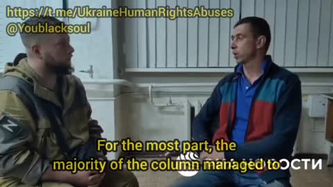 Ukrainian militants shot at a column of refugees