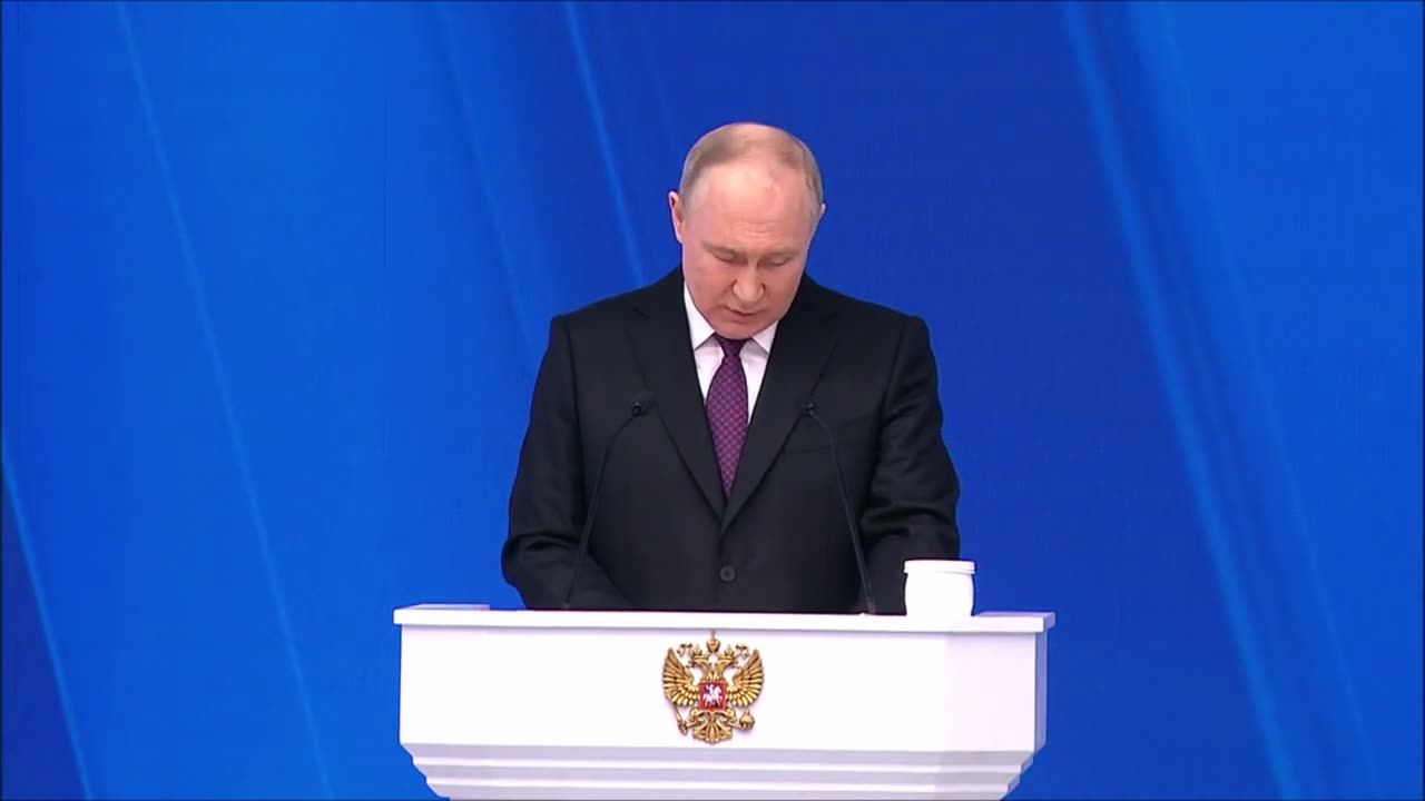 🔴 Presidente Vladimir Putin all'Assemblea Federale (Mosca, 29 febbraio 2024)