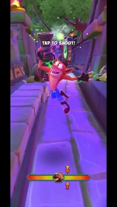 Inferno N. Tropy (Female) Boss Fight Gameplay - Crash Bandicoot: On The Run!