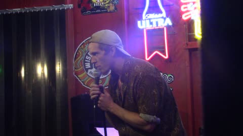 my comic friend arick does insult crowd work