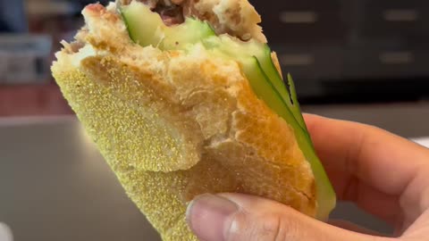 The Vietnamese homemade sandwich #food