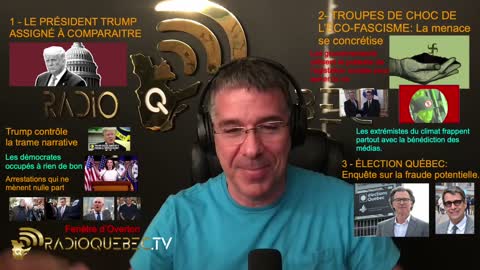 Extrait du WEBJOURNAL du 23 octobre 2022 - TRUMP ASSIGNÉ À COMPARAITRE - Fraude