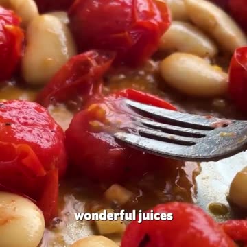 BUTTER BEANS, TOMATOES + TOFU ‘RICOTTA’ ON TOAST