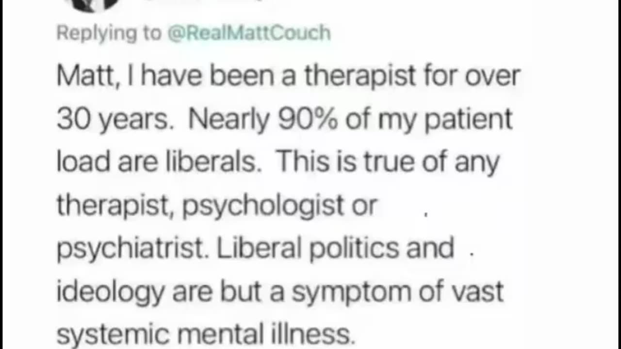 Therapists Are Employed By Liberals