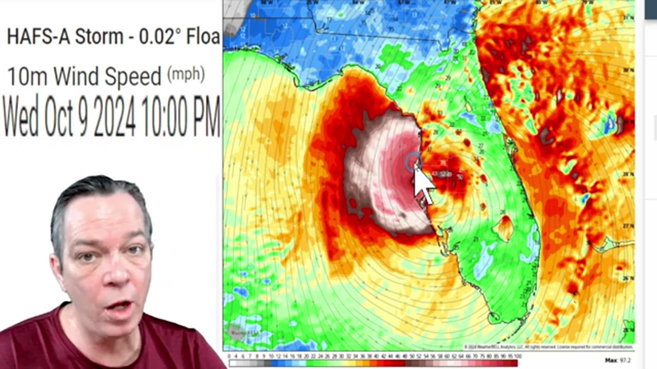 HIGH ALERT! Milton Wobbles South! Deep Arctic Blast Coming After!