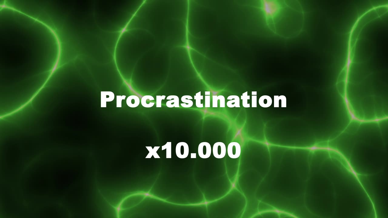 Amplified Reiki [AR] for Procrastination - 10000x Stronger Energy