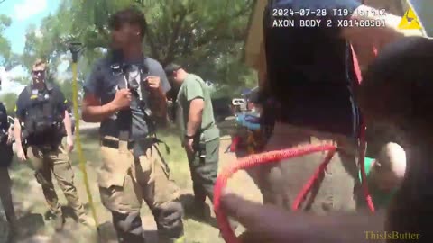 Bodycam shows Kansas toddler rescued after falling into PVC pipe