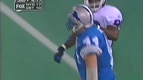 1997-10-19 New York Giants vs Detroit Lions Part 2