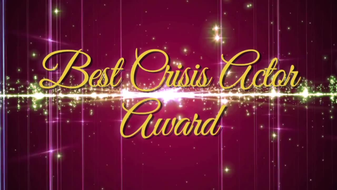 'NATIONAL HOAX AWARDS - Best Crisis Actor' - 2015