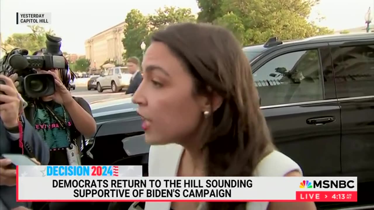 These Democrats have suddenly changed their mind. Listen to Jeffries, AOC, and Pelosi backing Joe.