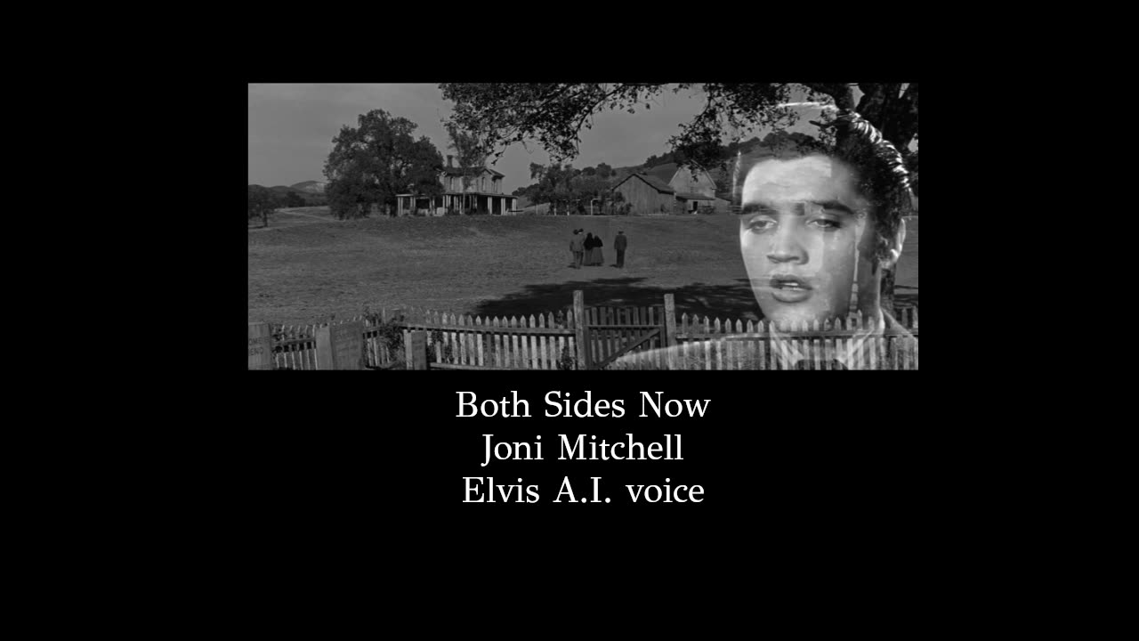 Both Sides Now (excerpt) ~ Joni Mitchell ~ Elvis A.I. Voice.