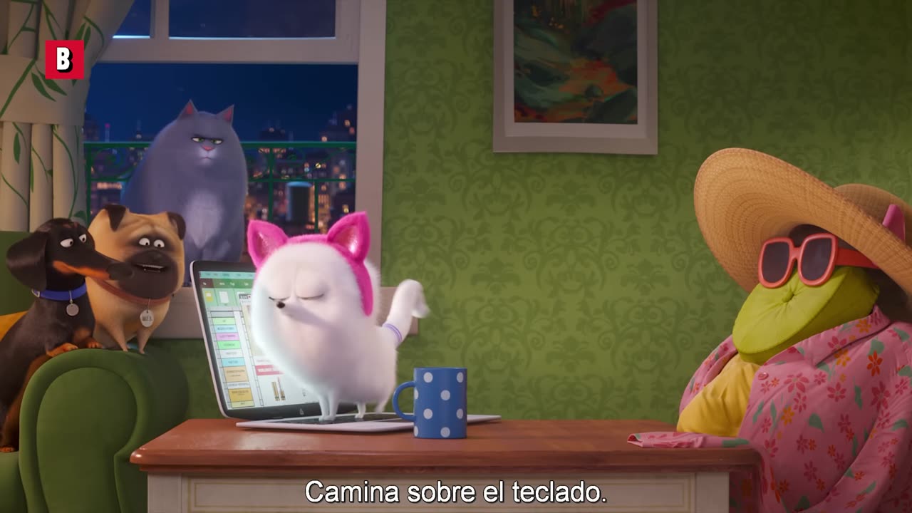 El gato enseña a ser un gato | La vida secreta de tus mascotas 2 | Clip en Español