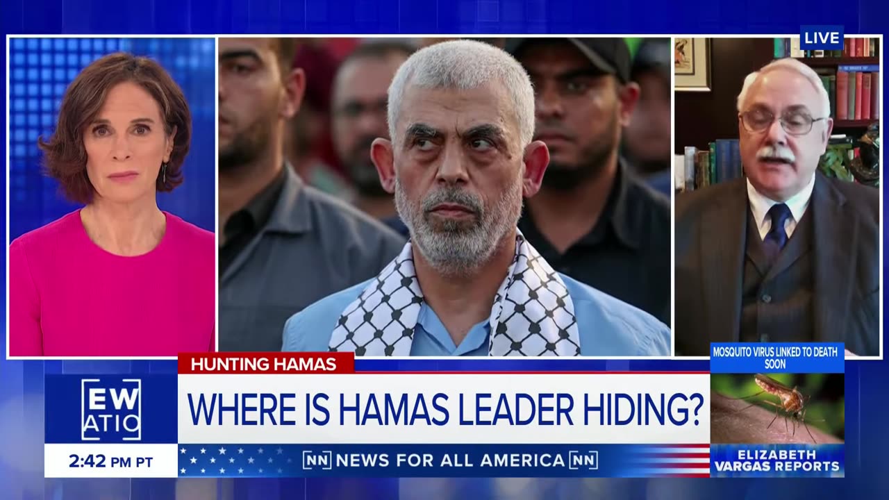 Where is Hamas leader Yahya Sinwar hiding? | Vargas Reports