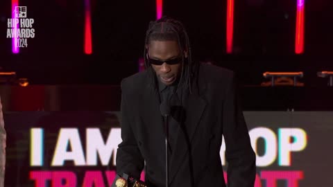 SPEECH_ Travis Scott Thanks His Family & BET For 2024 I Am Hip Hop Honor! _ Hip Hop Awards '24