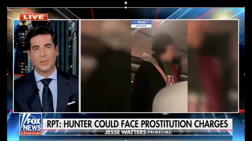 Jesse Watters - Fox News - Hunter Biden køber prostitueret med hjælp fra far