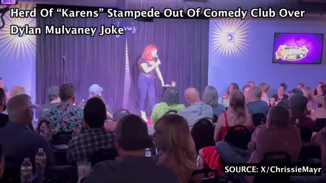 Pod of Karens Walks Out of Comedy Club Over Dylan Mulvaney Joke