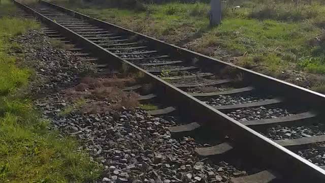 28.10.2022 Arbeiten am Bahngleis