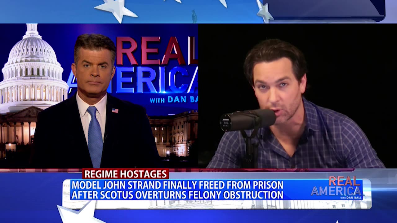 REAL AMERICA -- Dan Ball W/ Brandon Straka, The Untold Stories Of January 6th, 7/29/24