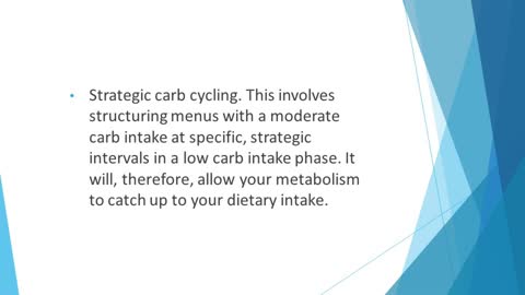 Types of Carb Cycling