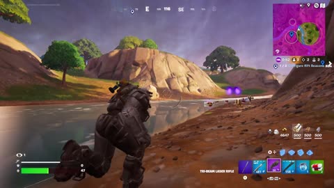 I Won a Game of Fortnite Battle Royale with the Fallout T-60 Power Armor!