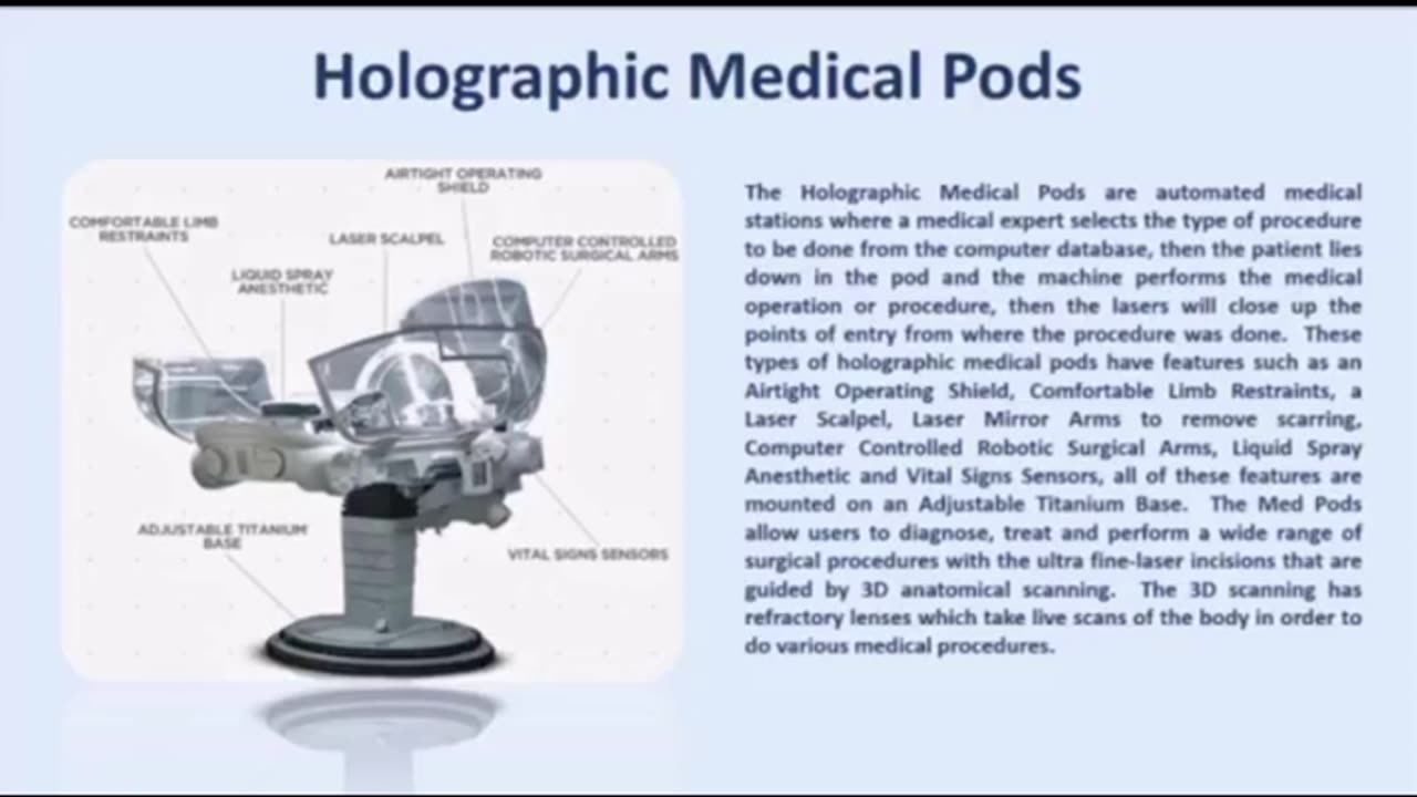 Military Medical Beds Explained - The Future is Here !