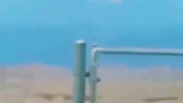 Ufos above Area 51, Nevada desert.