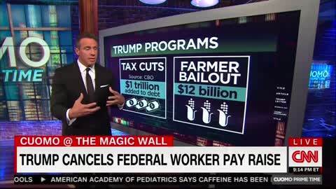 Cuomo rails on cancellation of federal workers’ pay raise