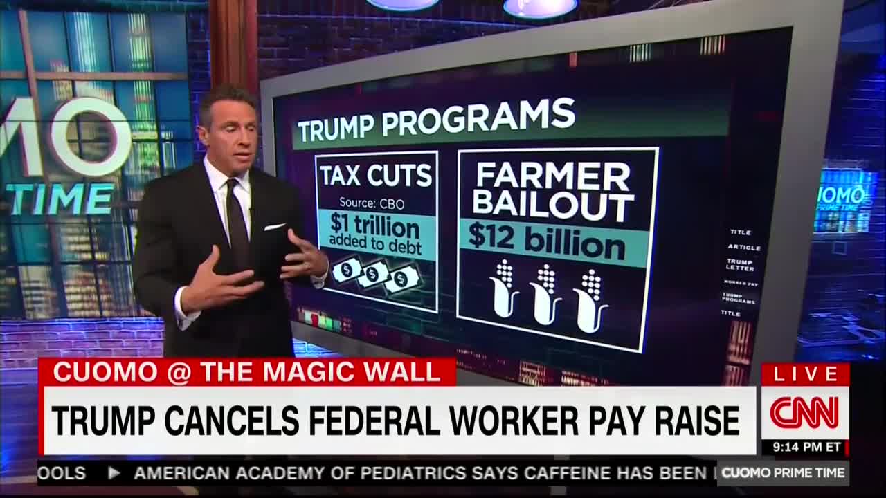 Cuomo rails on cancellation of federal workers’ pay raise