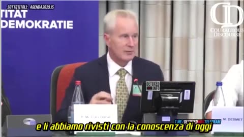 Peter McCullough al Parlamento Ue sui i sieri mRNA "causano malattie e morte"