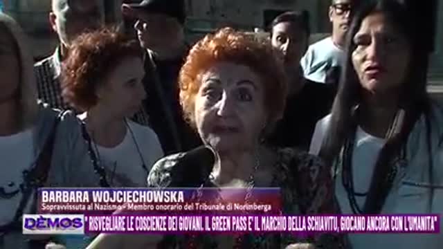 (Barbara Wojciechowska, polacca, membro onorario del Tribunale di Norimberga