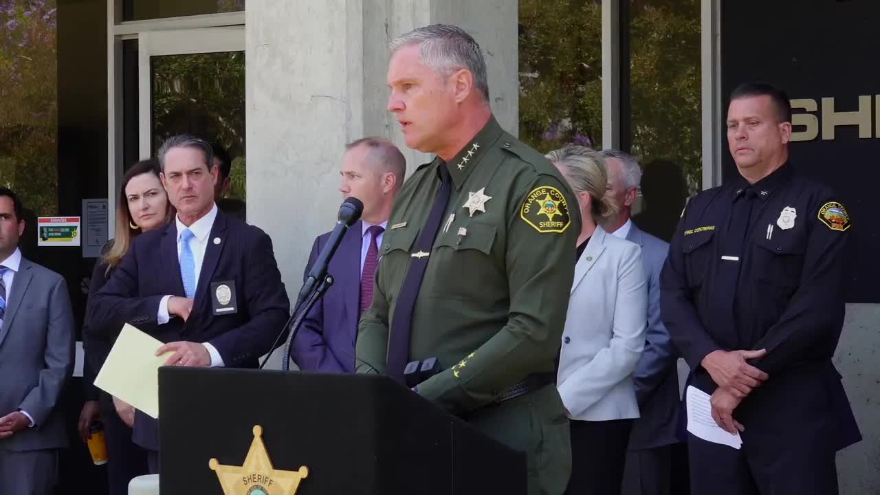 California police hold press briefing in wake of church shooting