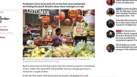 Jason W Chan's Take - Freedom Fighter: How readers are handling US grocery inflation