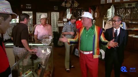 caddyshack 1980 rodney arrives in style