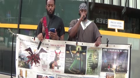 Hebrew Israelites Prophetic Camp Street Teaching 27-6- 2024 The Hague (Netherlands) Pt 2