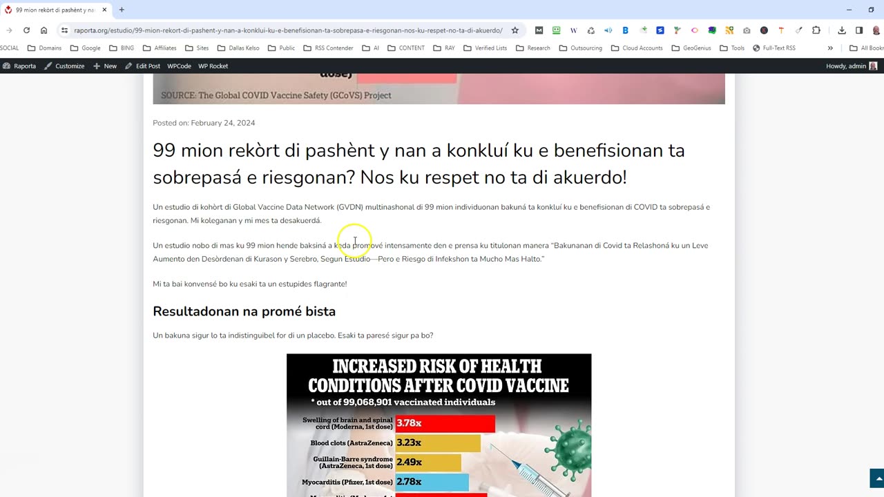 Estudio Fraudulento Ku Konflikto Di Interes