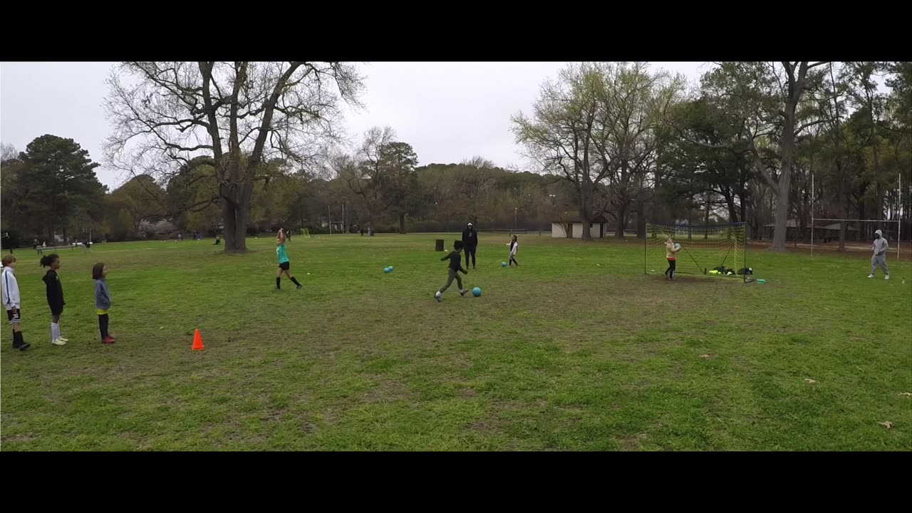 Blasian Babies Soccer Practice For The 2024 YMCA Competition League Season (GoPro Hero5 Black)