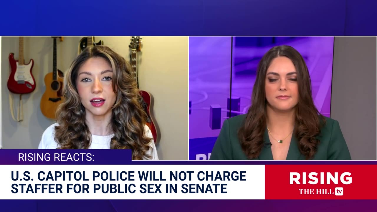 Capitol Police WILL NOT Charge Dem StafferWho Recorded Public Sex In Senate: Rising Reacts