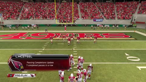 Madden 25 Cardinals vs 49ers Quarterback Career mode